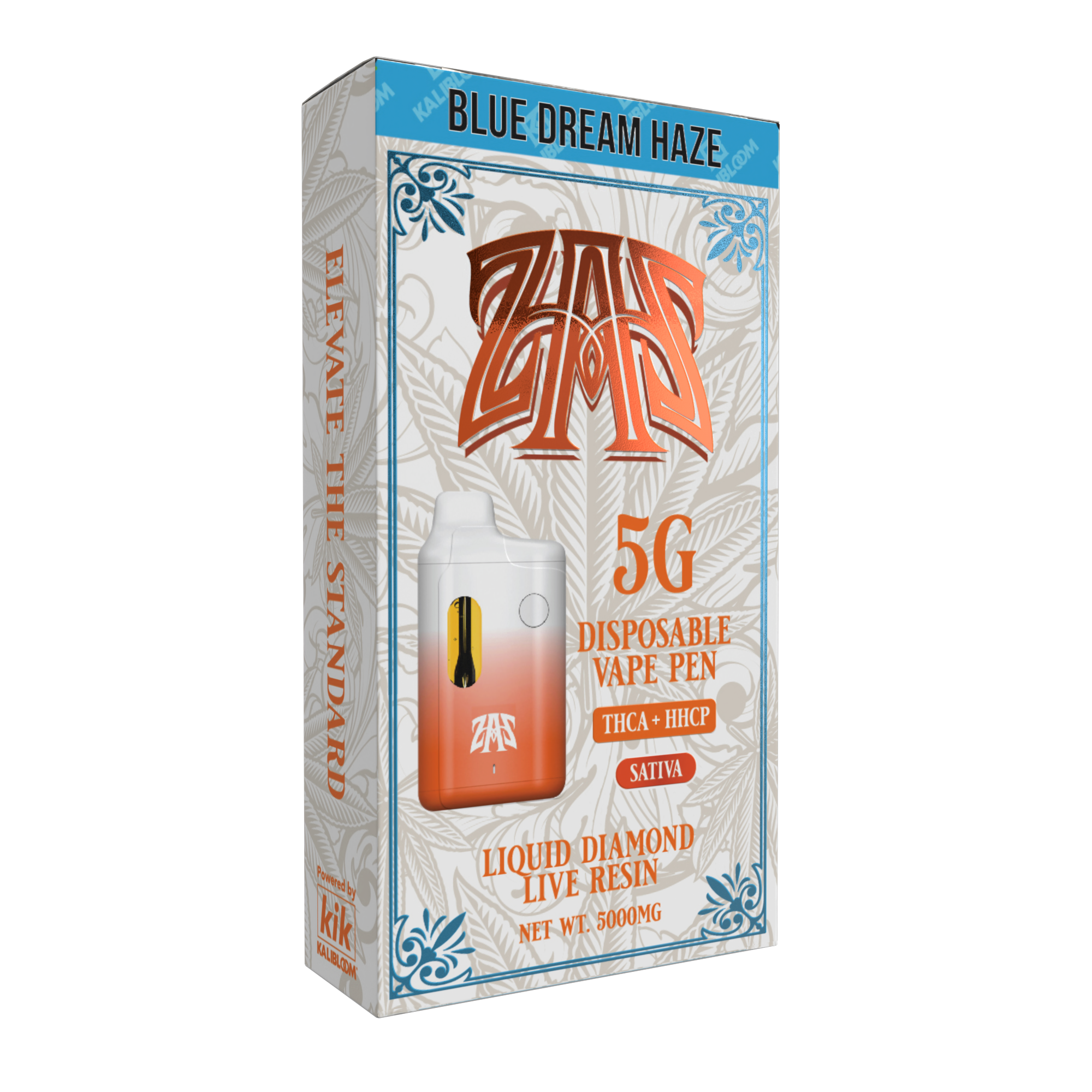 Zaz 5g Liquid Diamond Live Resin Disposable | KALIBLOOM