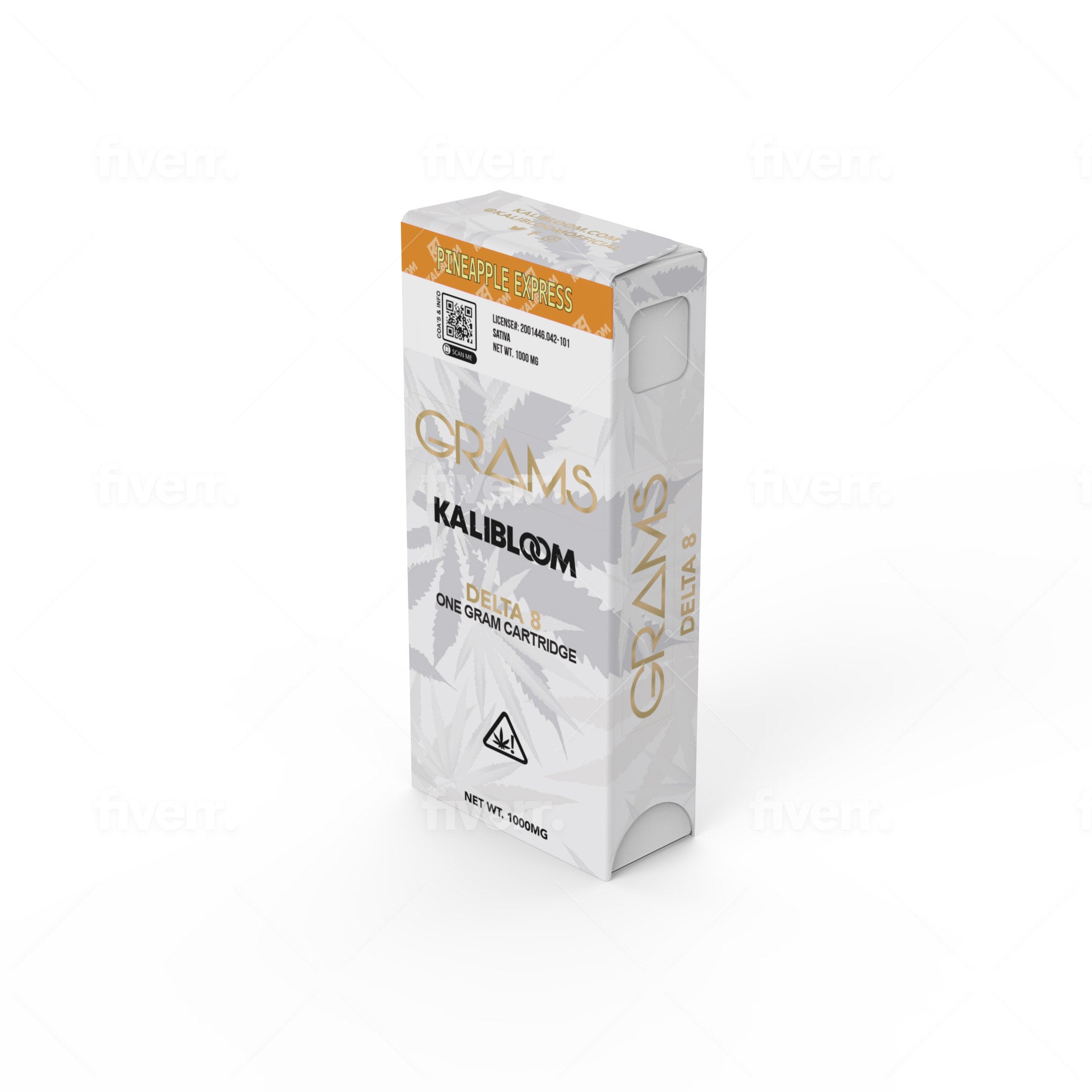 Grams Delta-8 Cartridge: Pineapple Express | KALIBLOOM