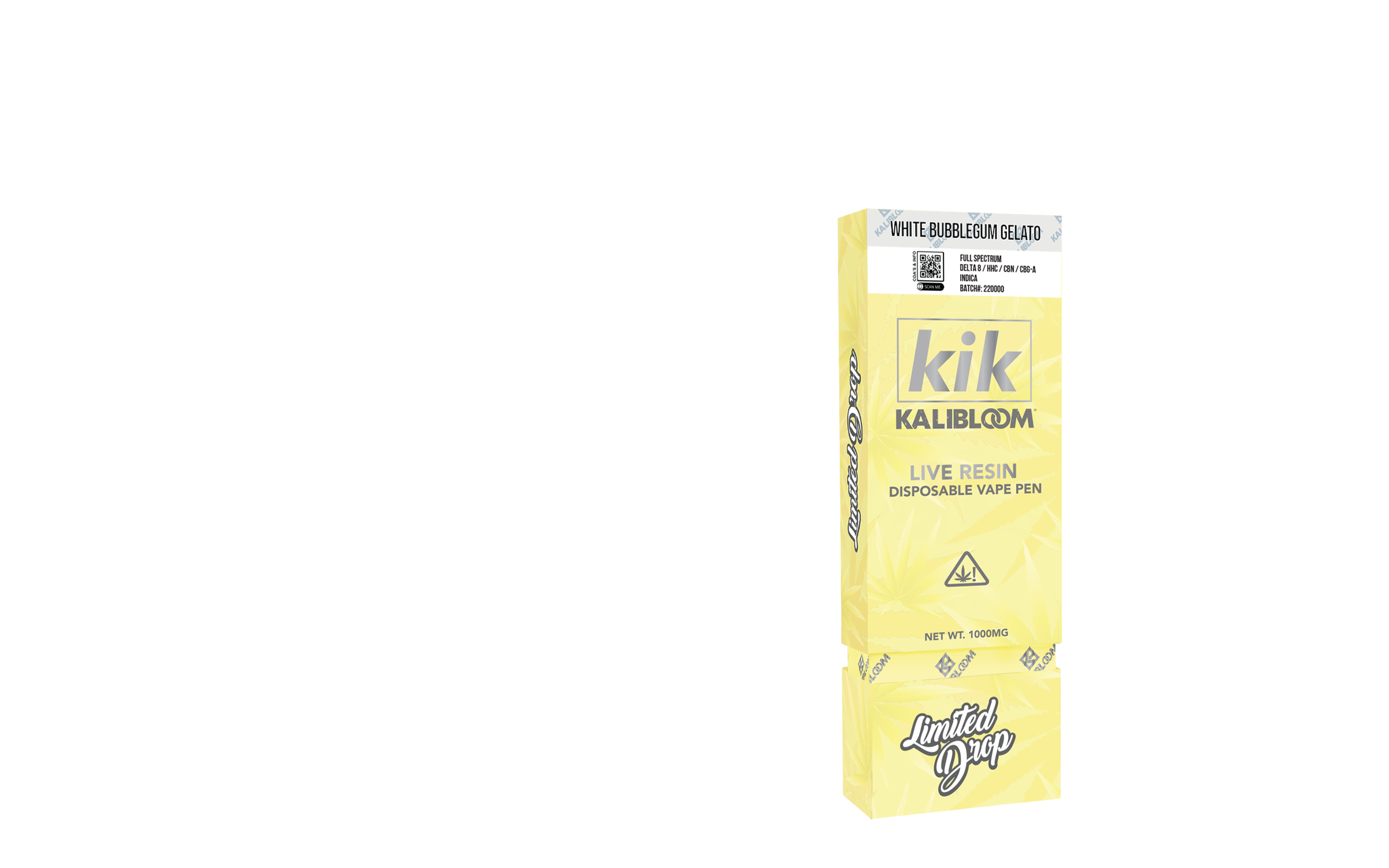 Buy Kalibloom KIK Delta 8 Disposable Vape Device
